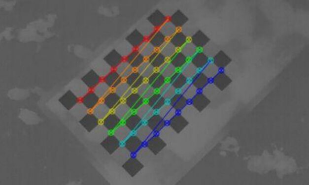 Geometric calibration study of our thermal UAS sensor