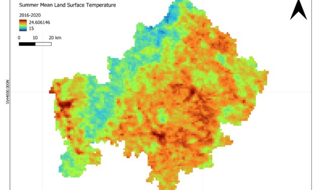 EAGLE MSc Defense: Satellite-Based Assessment of Geo-Climatic Variability in  Lower Franconia: Identifying Climate-Related Risks