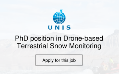 PhD Opportunity in Drone-Based Snow Monitoring