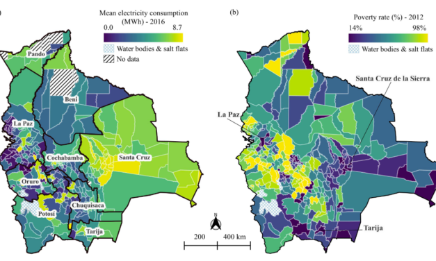 New publication on the spatio-temporal estimation of electricity consumption using nighttime lights