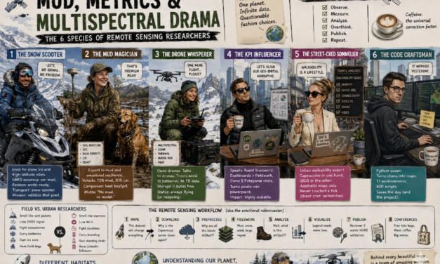 The 6 Species of Remote Sensing Researchers