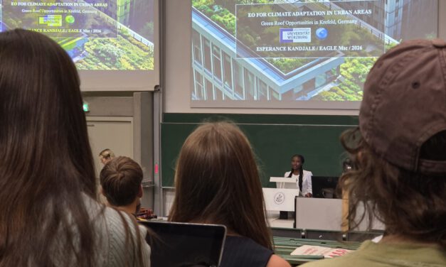 Sharing Knowledge: EAGLE MSc Students Engage with BSc Remote Sensing Lecture