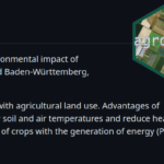Impact of agrophotovoltaic facilities – an R package