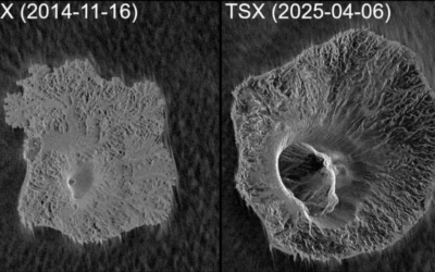 New publication on the growth and erosion of volcanic islands since 1963