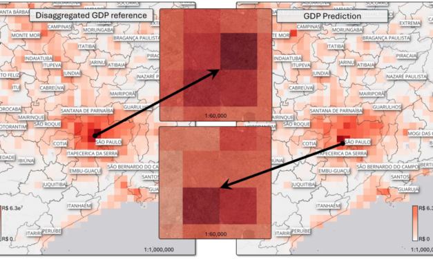 New paper on GDP estimatation from space