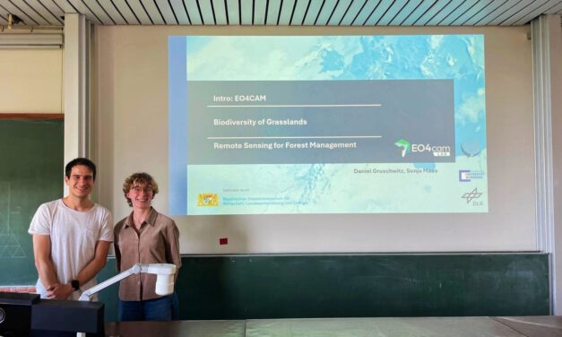 EO4CAM PhD Students Present their Research at the GeoSeries Colloquium