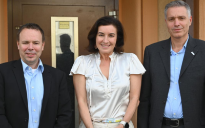 Ministerial Visit: Federal Minister Dorothee Bär at the University Wuerzburg, and Why Earth Observation Was Part of the Story