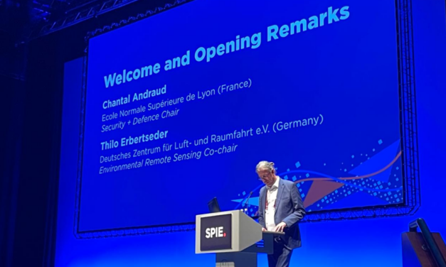 EAGLE lecturer Dr. Thilo Erbertseder opened the SPIE Sensors + Imaging Symposium 2026