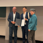 Johannes Mast received the Bernd Rendel Prize for Geosciences from the Deutsche Forschungsgemeinschaft (DFG)