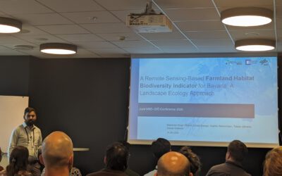 Maninder Singh Dhillon presents a new farmland biodiversity indicator for Bavaria at NSO-GfÖ 2026