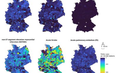 New publication on assessing the relationship of major cardiovascular emergencies and environmental factors in Germany