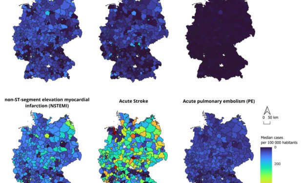 New publication on assessing the relationship of major cardiovascular emergencies and environmental factors in Germany