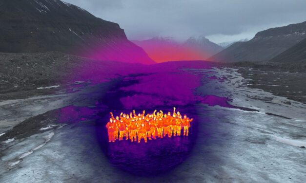 Guest lecture on UAV Remote Sensing of the Cryosphere at UNIS, Svalbard, shows glacier retreat within one year